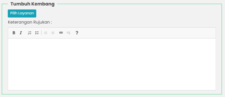 Meja Dokter Rujukan Tumbuh Kembang