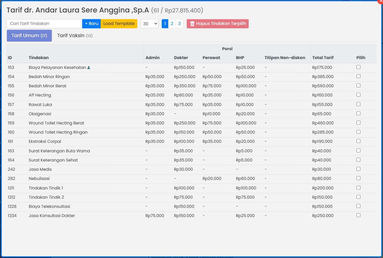 Detail Klinik Dan Dokter